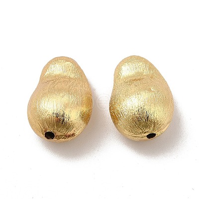 Rack Plating Eco-Friendly Brass Beads KK-A177-32G-1