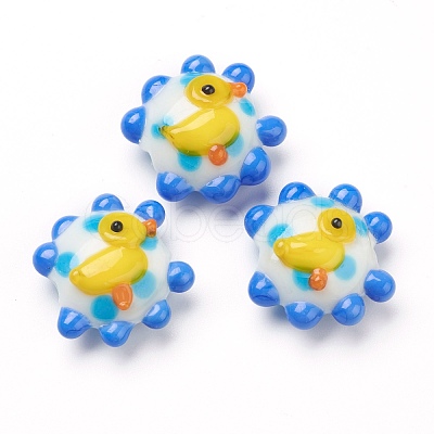 Handmade Lampwork Beads LAMP-J092-01C-1