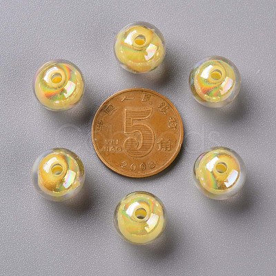 Transparent Acrylic Beads TACR-S152-16B-SS2105-1