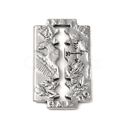 Tibetan Style Alloy Pendant FIND-A042-23AS-1