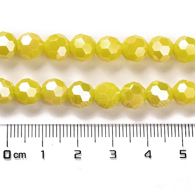 Opaque Glass Beads Stands EGLA-A035-P8mm-B04-1