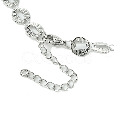 Non-Tarnish 304 Stainless Steel Chain Necklaces for Women NJEW-A021-01P-1