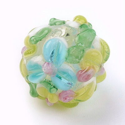 Handmade Lampwork Beads X-LAMP-P051-H01-1