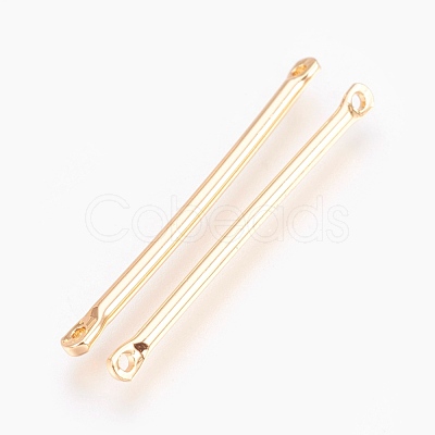 Brass Bar Links connectors X-KK-T020-24G-1