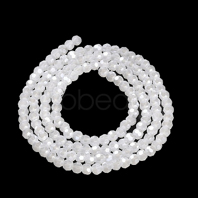 Electroplate Glass Beads Strands EGLA-A035-J3mm-A05-1