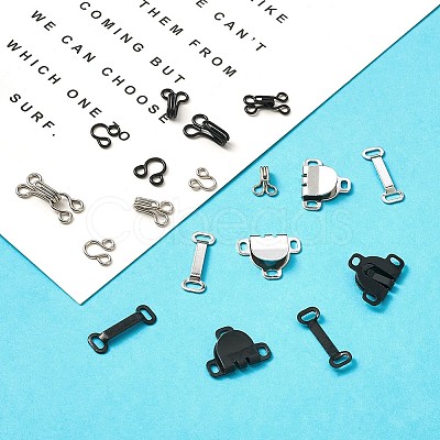 Iron Hook Clasps and Brass Trouser Fasteners FIND-TA0001-19-1