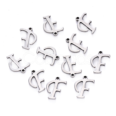 Tarnish Resistant 201 Stainless Steel Charms STAS-R105-F-1