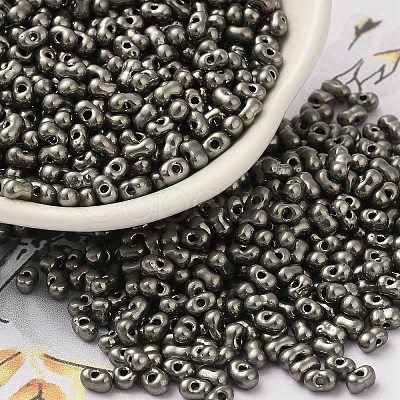 Opaque Glass Seed Beads SEED-K009-06B-02-1