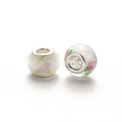 Handmade Lampwork European Beads LPDL-N001-036-F10-1