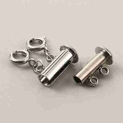 304 Stainless Steel Slide Lock Clasps FIND-WH0034-80P-01-1