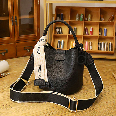 DIY Sew on PU Leather Bucket Bags Kits DIY-WH0304-510A-1