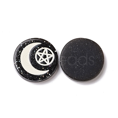 Resin Cabochons RESI-G055-02B-1