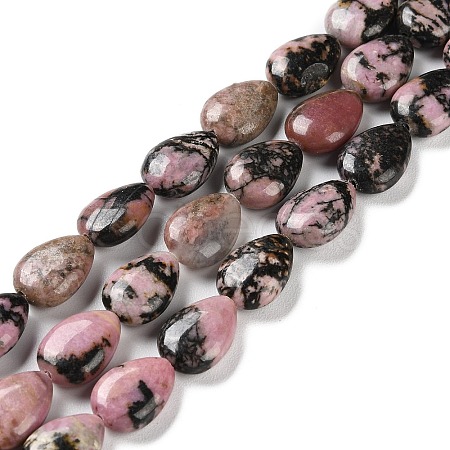 Natural Rhodonite Beads Strands G-K357-A17-01-1