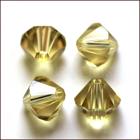Imitation Austrian Crystal Beads SWAR-F022-10x10mm-213-1