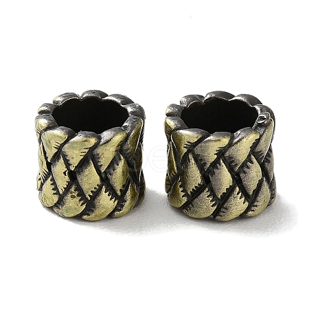 Tibetan Style Brass Beads KK-M284-64AB-1