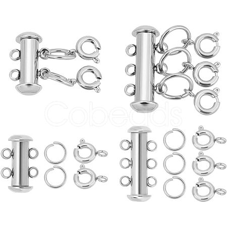 Unicraftale 304 Stainless Steel Clasps Sets STAS-UN0010-94P-1