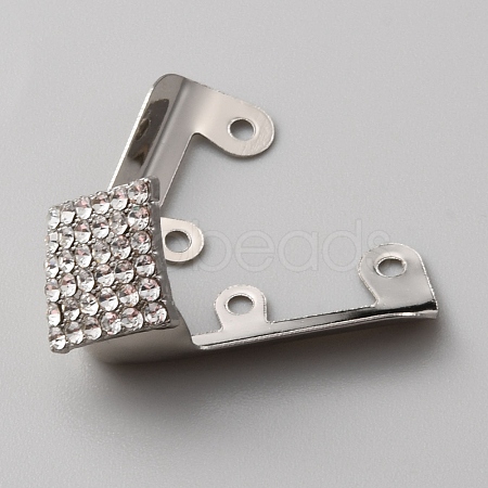 Iron Rhinestone Toe Cap Covers FIND-WH0032-71P-1