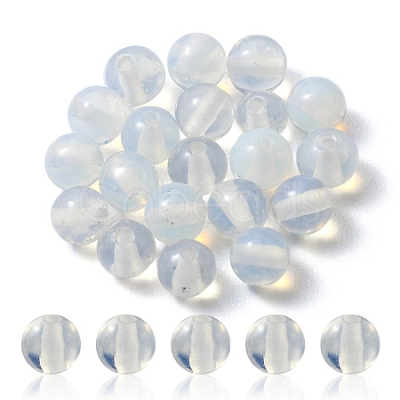 20Pcs Opalite Round Beads G-YW0001-27C-1