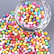 Small Craft Foam Balls, Round, for DIY Wedding Holiday Crafts Making, Mixed Color, 2.5~3.5mm