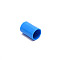 Plastic Vortex Bottle Connector, Column, for Scientific Experiment, Dodger Blue, 47x32mm