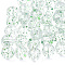 Transparent Acrylic Beads, with Glitter Powder, Round, Green, 7~8mm, Hole: 1.5mm, about 1780pcs/500g