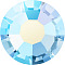 Preciosa&reg MAXIMA Crystal No Hotfix Flatback Stones, Czech Crystal, Dura Foiling, Round(438 11 615 Chaton Rose), 60000 200 Aquamarine AB, SS8(2.3~2.5mm)