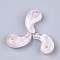 Natural Rose Quartz Pendants, Magatama, 30x18x8~11mm, Hole: 3~4mm