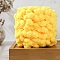 Coarse Polyester Ball Yarn, for DIY Material Blanket Cushion, Gold, 13~29mm, about 43.74 Yards(40m)/Skein