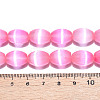 Dyed Natural Selenite Beads Strands G-T138-232G-4