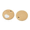 Ion Plating(IP) 304 Stainless Steel Charms STAS-D193-04G-2