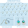 Unicraftale 120Pcs 2 Colors 304 Stainless Steel French Earring Hooks STAS-UN0054-45-5