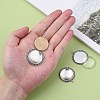 25mm Transparent Clear Domed Glass Cabochon Cover for Photo Pendant Making DIY-F007-15AS-FF-7