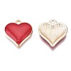 Alloy Enamel Pendants ENAM-N054-73D-3