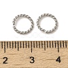 304 Stainless Steel Open Jump Rings STAS-C085-01A-P-3