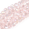 Electroplate Glass Beads Strands EGLA-A034-T6mm-B36-1