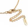 304 Stainless Steel Cable Chains Pendant Necklaces NJEW-F267-12-4