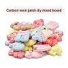 40Pcs Cute Resin Cabochons CRES-YW0001-05-2