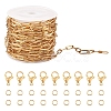  Chain Bracelet Necklace Making Kit CHS-TA0001-46-1