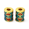 Alloy Enamel Beads ENAM-M048-12MG-D-2