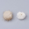 Faux Mink Fur Ball Decoration FIND-S267-4cm-14-2