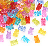 Pandahall 200Pcs Transparent Acrylic Beads MACR-TA0001-36-10