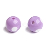 Round Acrylic Craft Beads YPL453-3