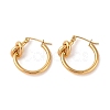 304 Stainless Steel Earrings EJEW-S227-24G-1