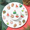 18Pcs 9 Styles Christmas Resin Pendants RESI-CJ0003-26-5