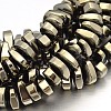 Nuggets Non-magnetic Synthetic Hematite Beads Strands G-D621-02-1