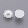 ABS Plastic Imitation Pearl Cabochons SACR-S738-8mm-Z9-2