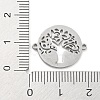 304 Stainless Steel Hollow Connector Charms STAS-P332-04P-3