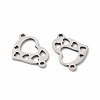 Non-Tarnish 201 Stainless Steel Connector Charms STAS-K251-085P-2