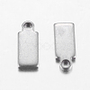 304 Stainless Steel Stamping Blank Tag Pendants STAS-Q074-2