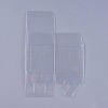 Transparent Plastic PVC Box Gift Packaging CON-WH0060-01B-2